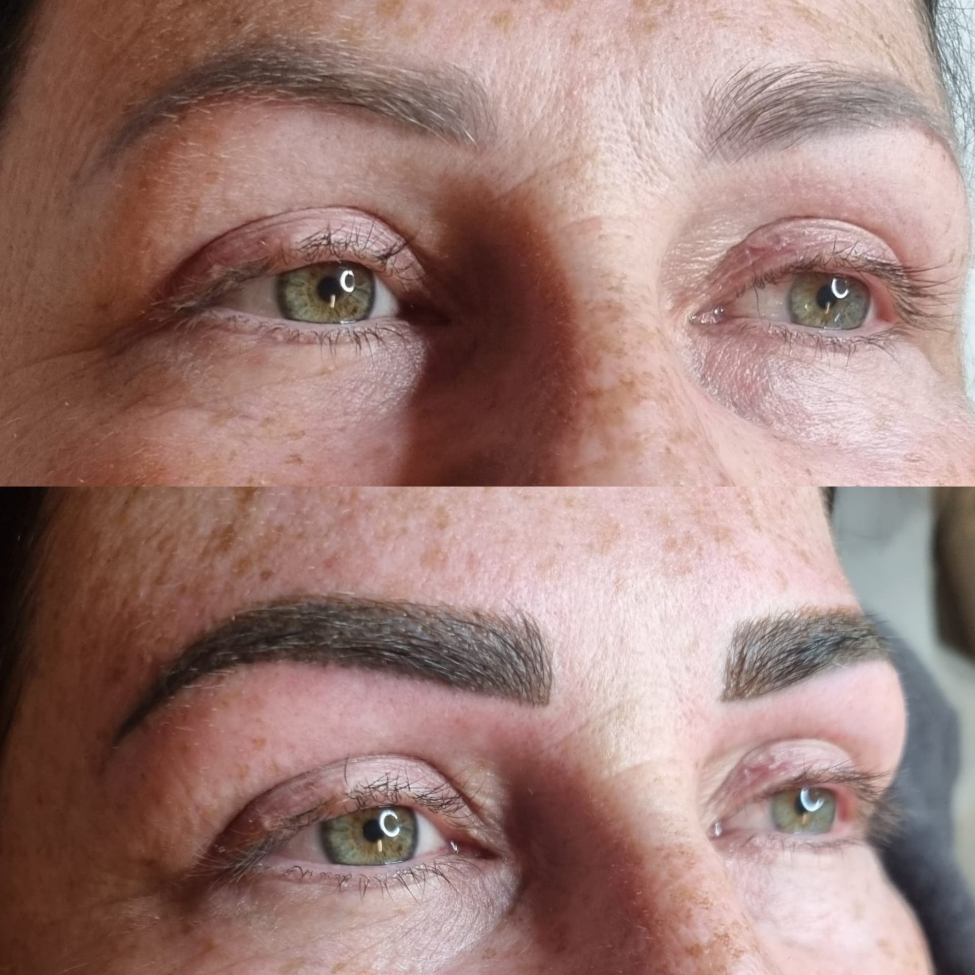 Permanentní makeup obočí - výsledek